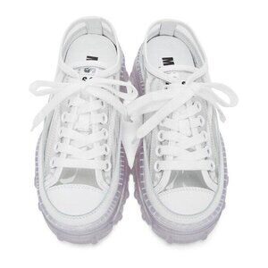 MSGM Clear PVC Chunky Sneakers